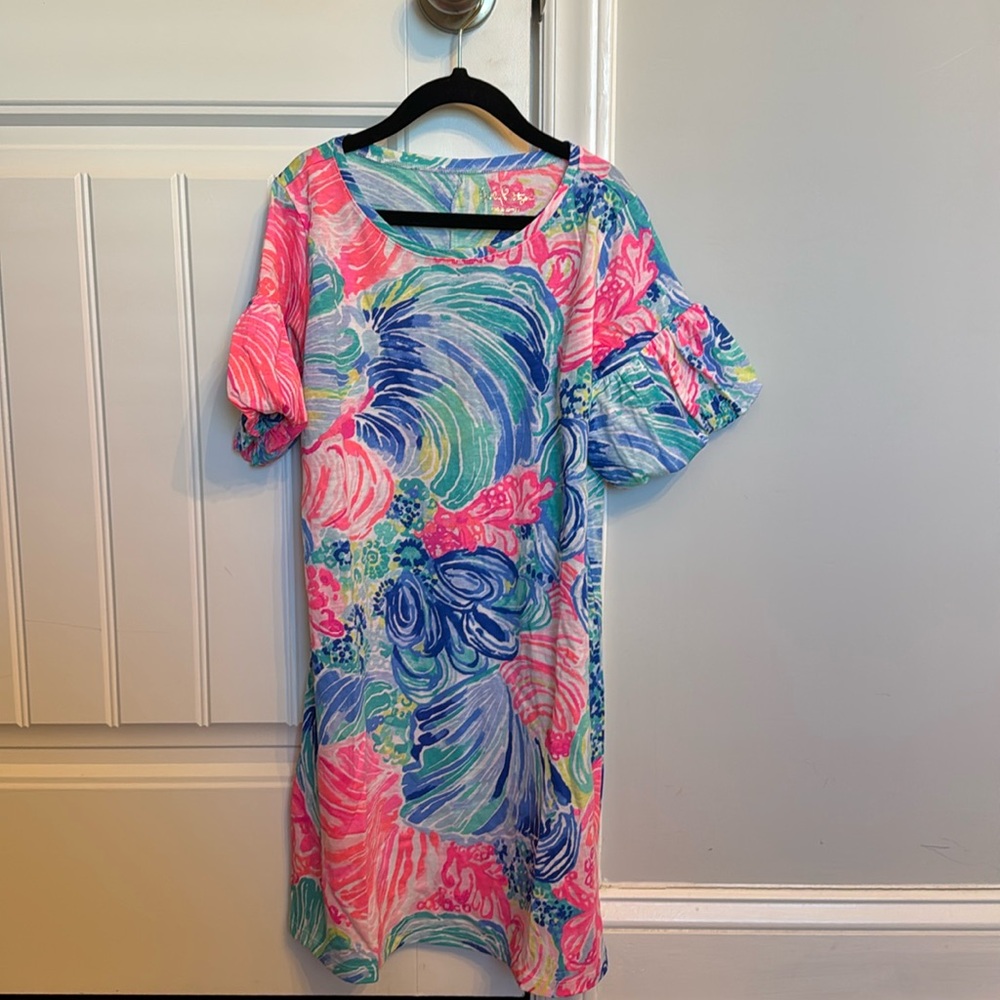 Lilly Pulitzer Mini Linden dress Size L(8-10)